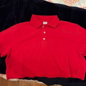 TNA | Cropped Collared Shirt